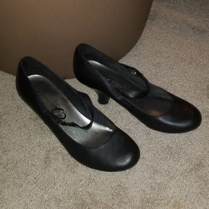 Black Heels with buckle